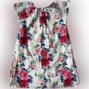GAP Girls Dress Size 6 Floral Spring